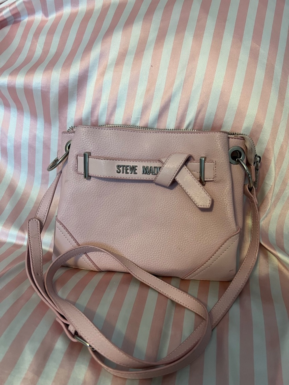 Steve Madden Powder Pink Crossbody Bag